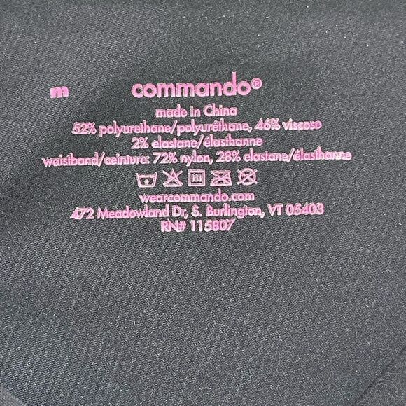 Commando Black Snakeskin Leggings - Picture 5 of 5